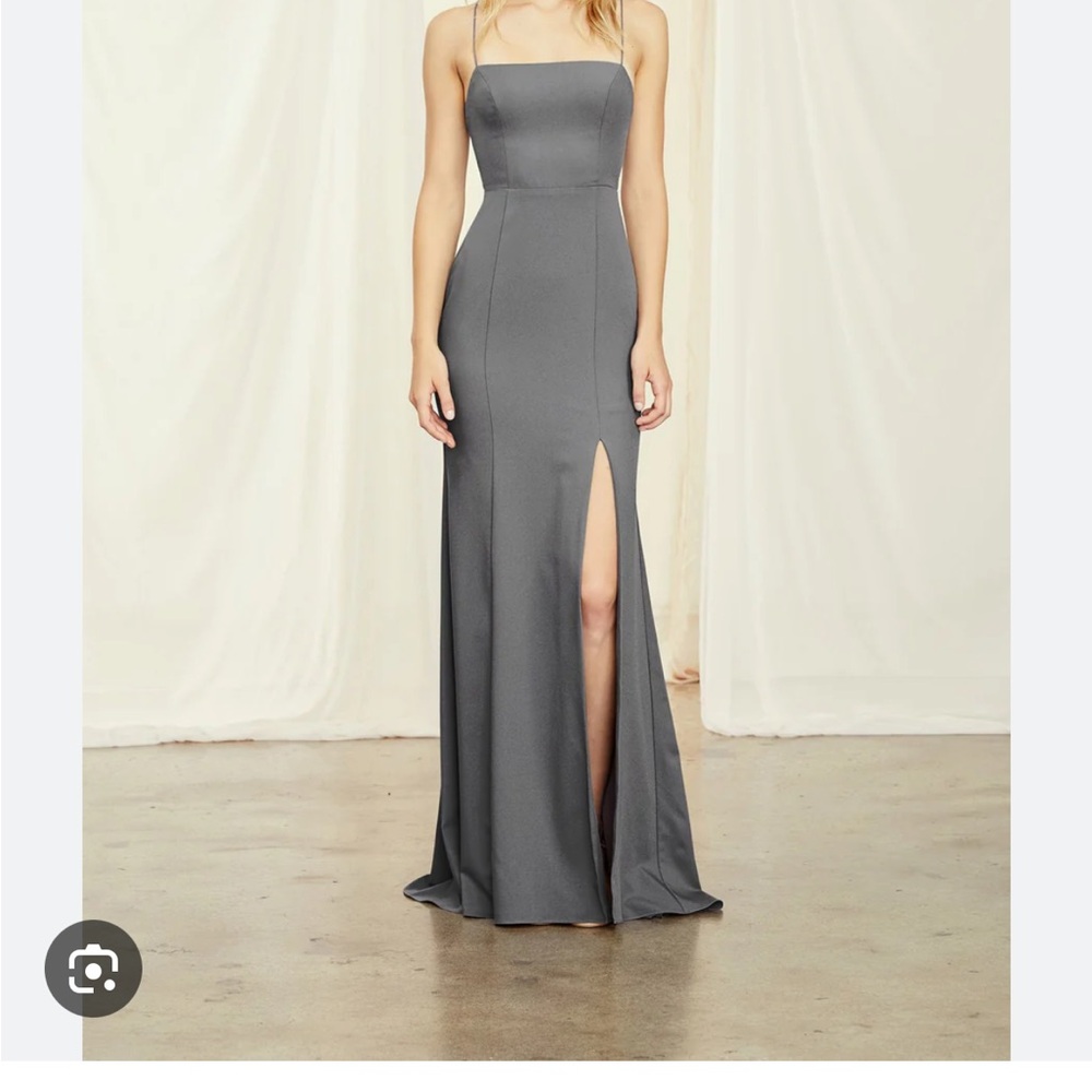 Amsale NAVY Jade Gown